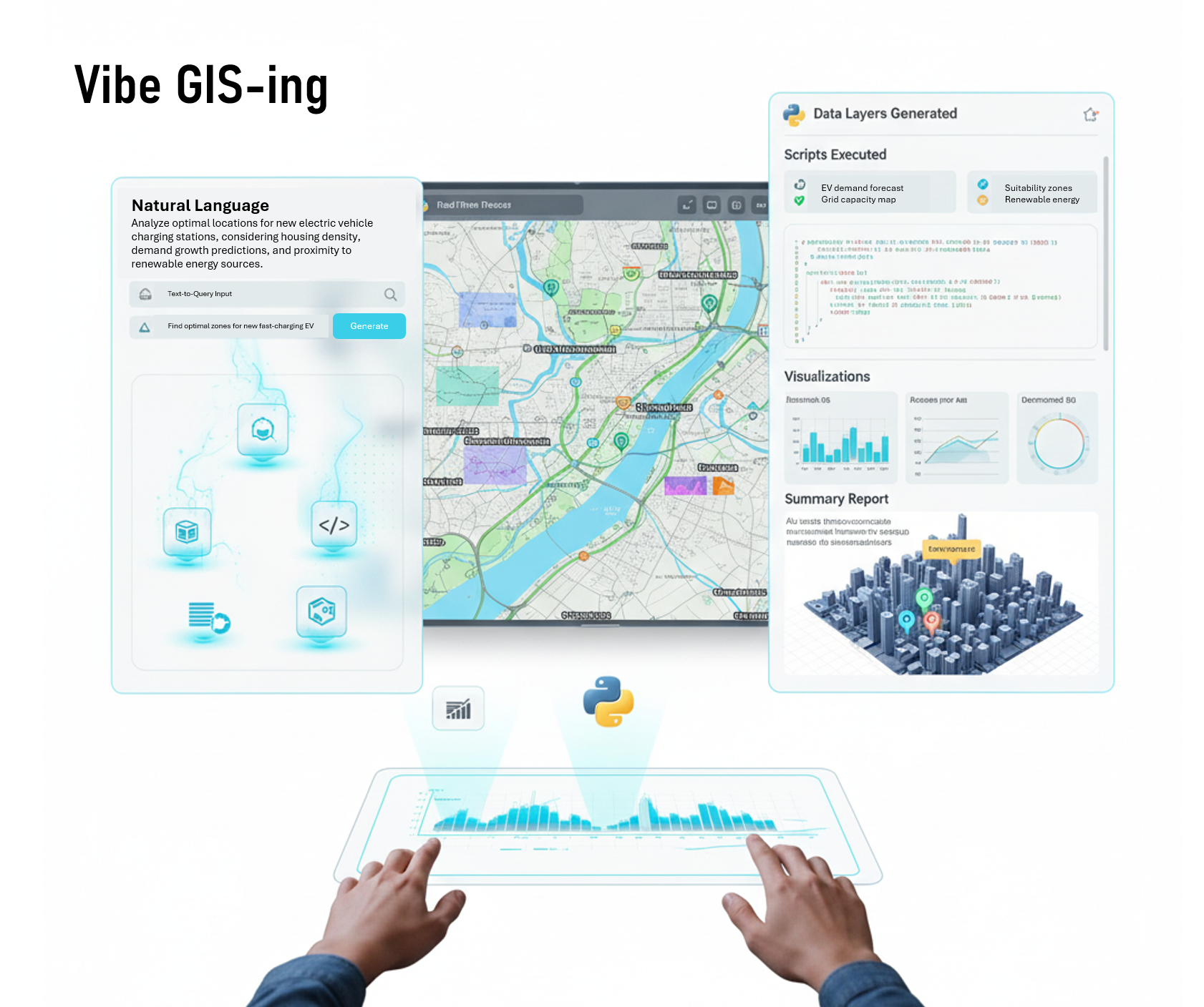 Wizualizacja działania Vibe GIS-ing